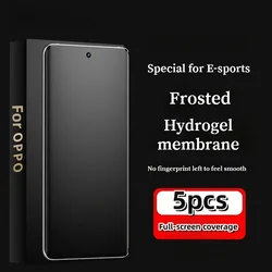 5 - Pack Hydrogel Matte Screen Protector - Scratch - Resistant & Fingerprint - Proof Soft Film for Hydrogel Film (OPPO K13 Turbo Pro)