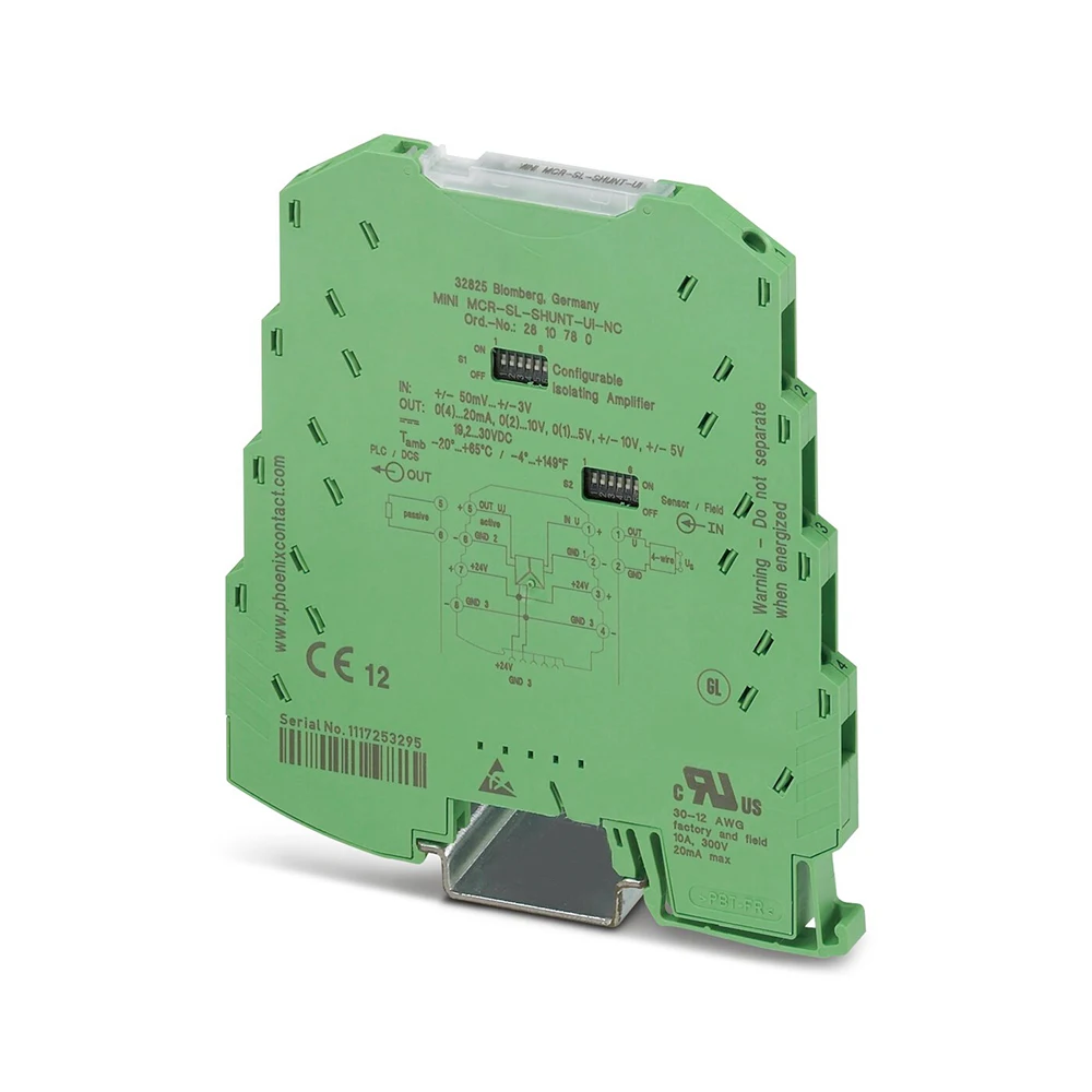 

Signal Conditioner MINI MCR-SL-SHUNT-UI-NC 2810780 For Phoenix