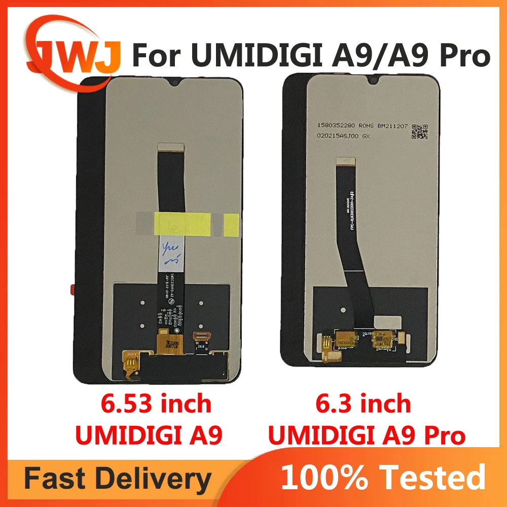 

Original Tested For UMIDIGI A9 Pro LCD Display and Touch Screen Digitizer Assembly Replacement For UMIDIGI A9 LCD Sensor +Tools