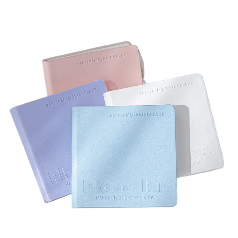 PU Leather Notebook with Waterproof Cover and Pocket for Students