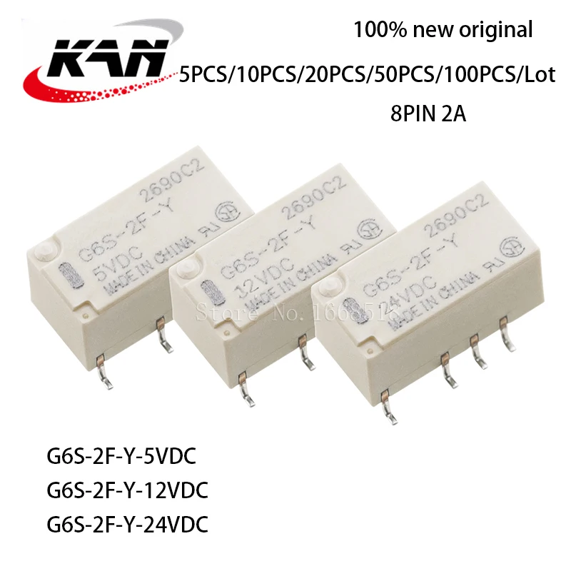

Бесплатная доставка, реле сигнала, Φ 5V 12V 24V 8PIN 2A