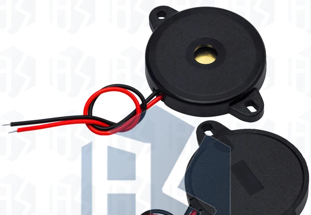 5 Piezas De Buzzer Pasivo Piezoeléctrico - Disco De Cobre De 20 Mm, Con Cables, Para Alarmas, Timbres, Proyectos Electrónicos