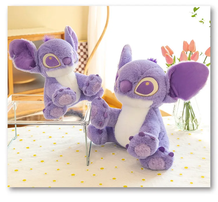 スティッチ ぬいぐるみ 約15cm 薄紫 スティッチ紫ぬいぐるみ - メルカリ