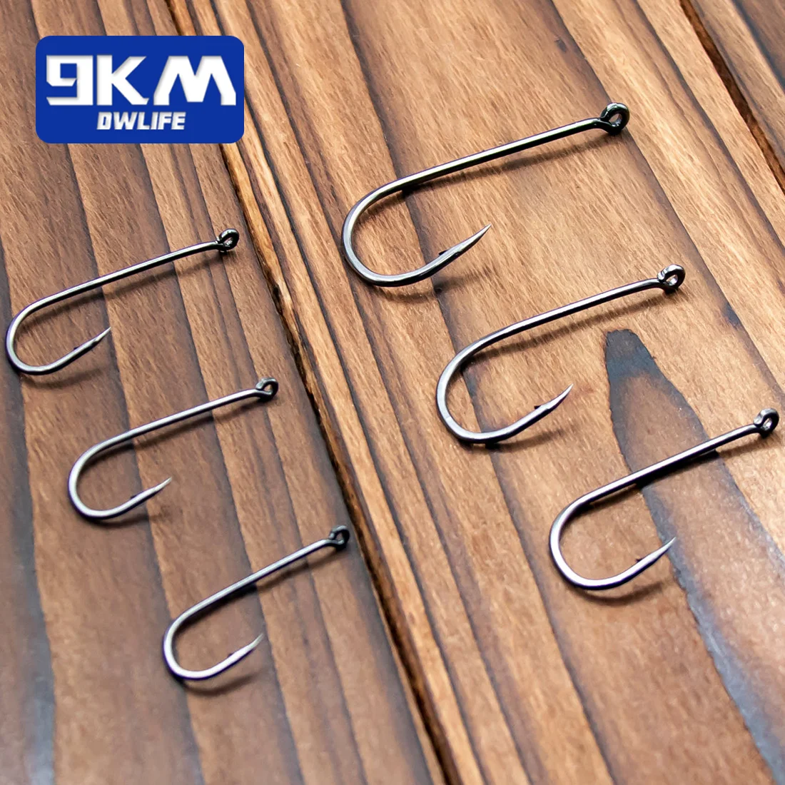 9KM Baitholder Fishing Hooks Sea Barbed Fishing Lures Shank Beak