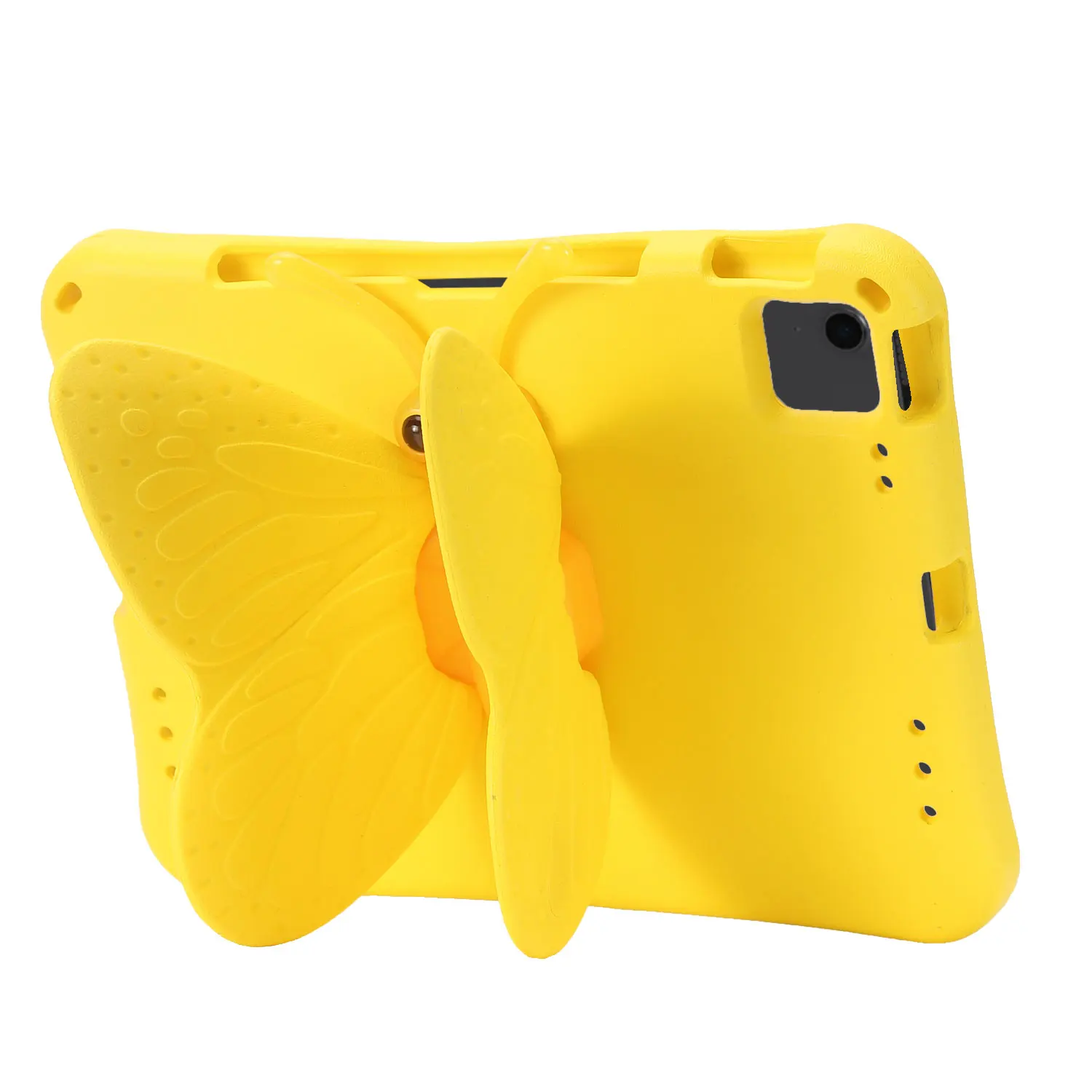 Colorful Butterfly Stand Shockproof Kids Tablet Case