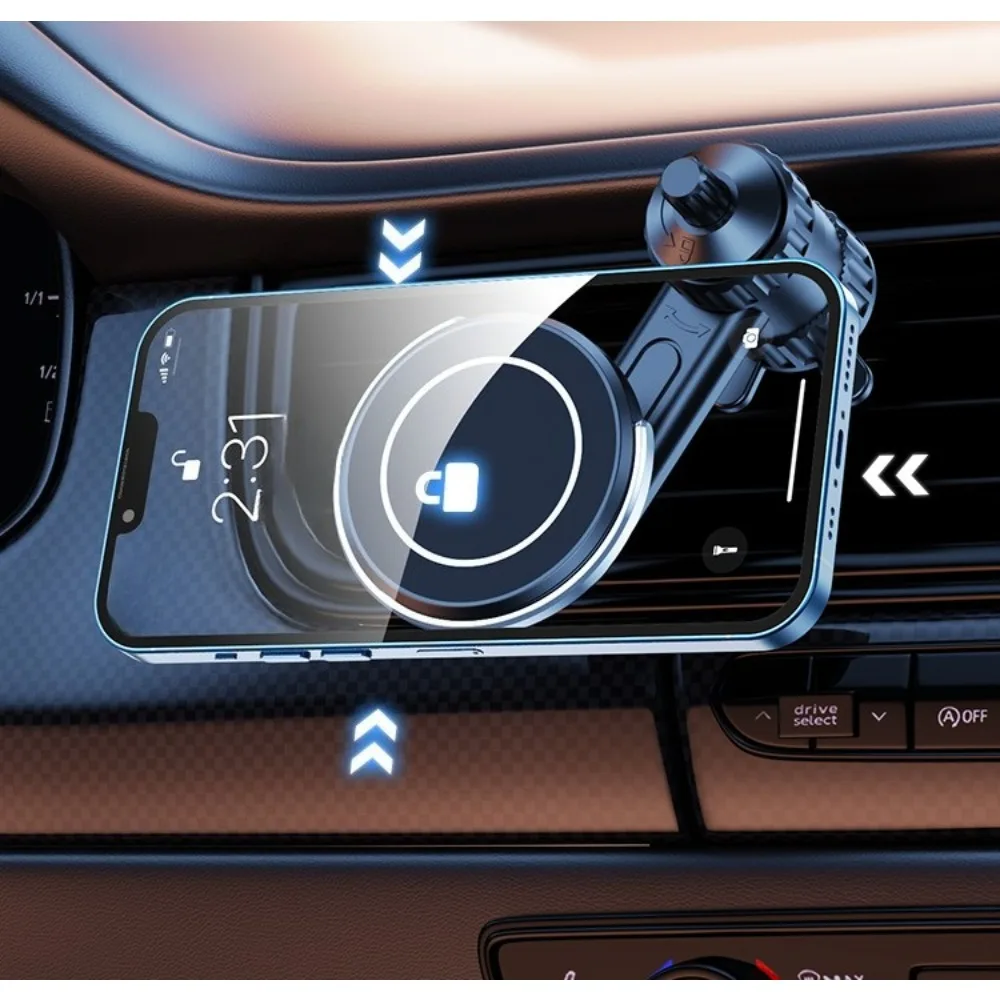 Ultra Magnetic Car Phone Holder for MagSafe Car Mount Air Vent Phone Holder Car Hands Free Cell  360° Adjustable Phone Holder