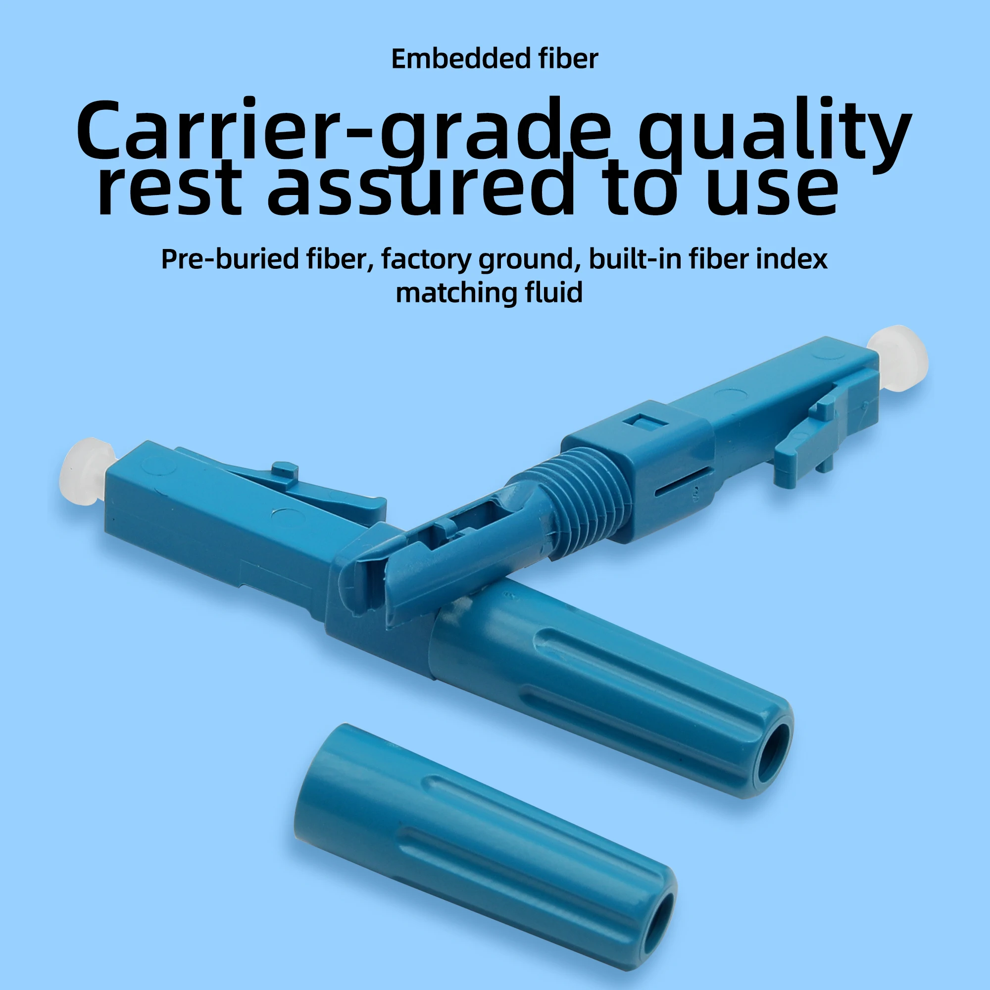 Рисунок 4 - LC UPC/APC Волоконно-оптический