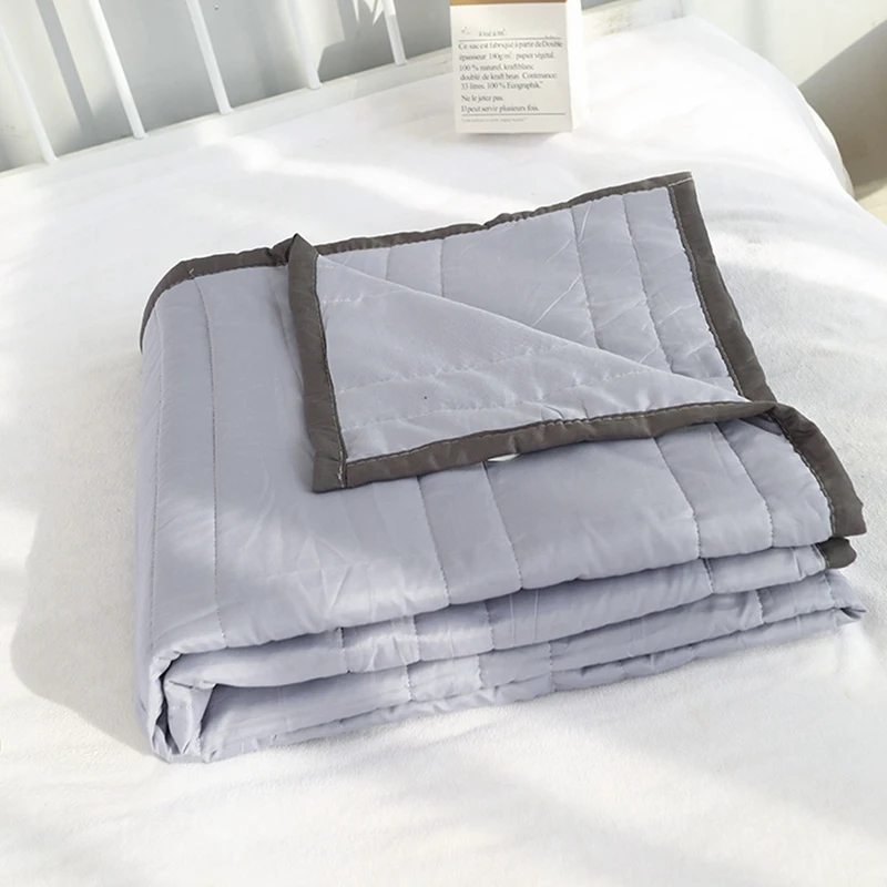 Ice Blanket For All-Season-Summer Cooler Quilt For Hot Sleepers And Night Sweats Durable High Guality Blue 170 X 200Cm