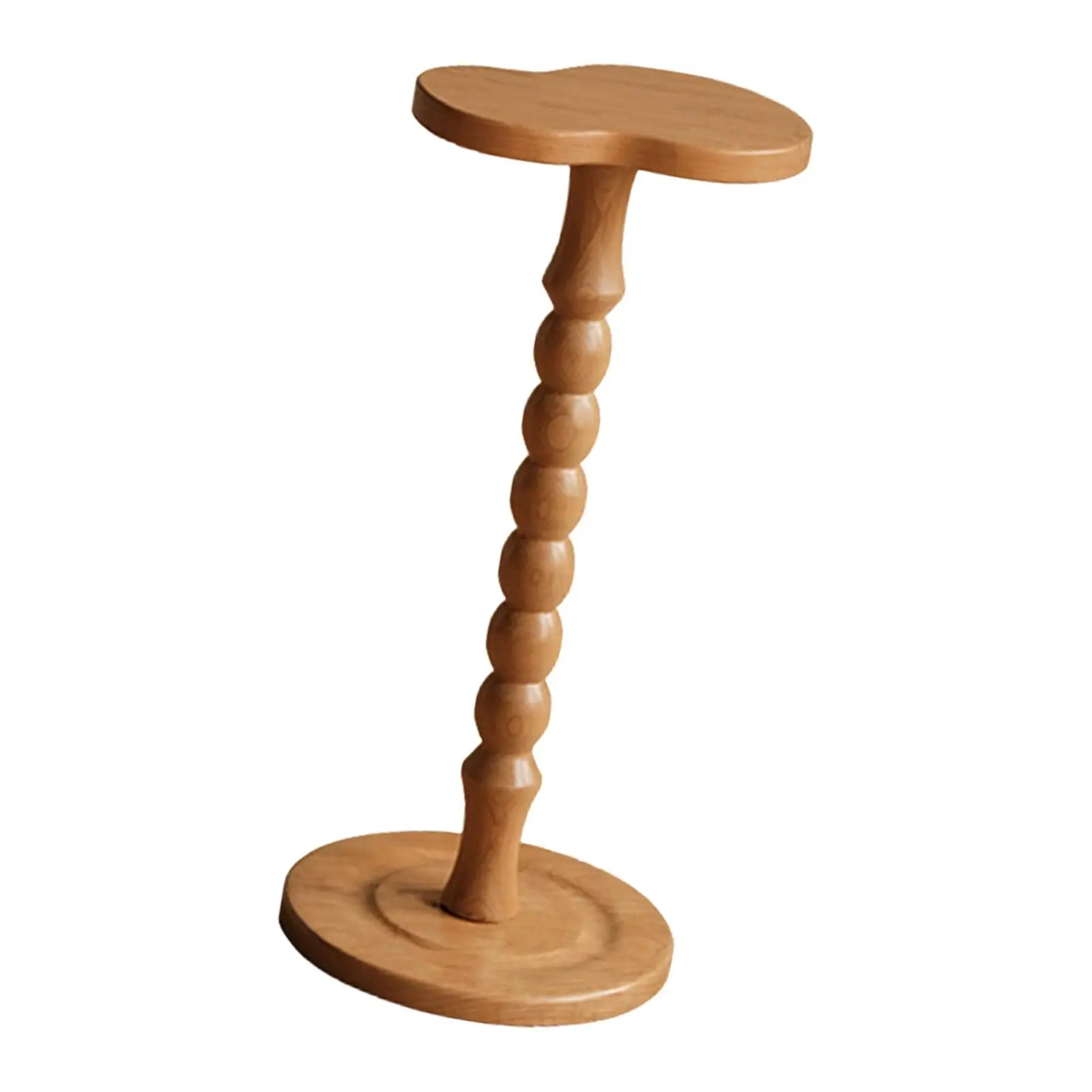 Wooden Side Table Drink Desk Side Desk Entryway Furniture Small End Table NightStand for Laundry Couch Yard Corners Farmhouse