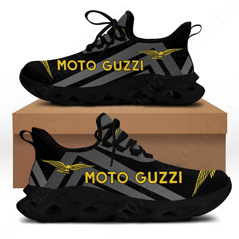 Moto Guzzi Unisex Tennis Sports Shoes For Men Lightweight Male Sneakers Casual Walking Shoes Big Size Damping Men's Sneakers onemix men s running shoes black breathable mesh sneakers for woman reflective damping lightweight sport shoes walking shoes