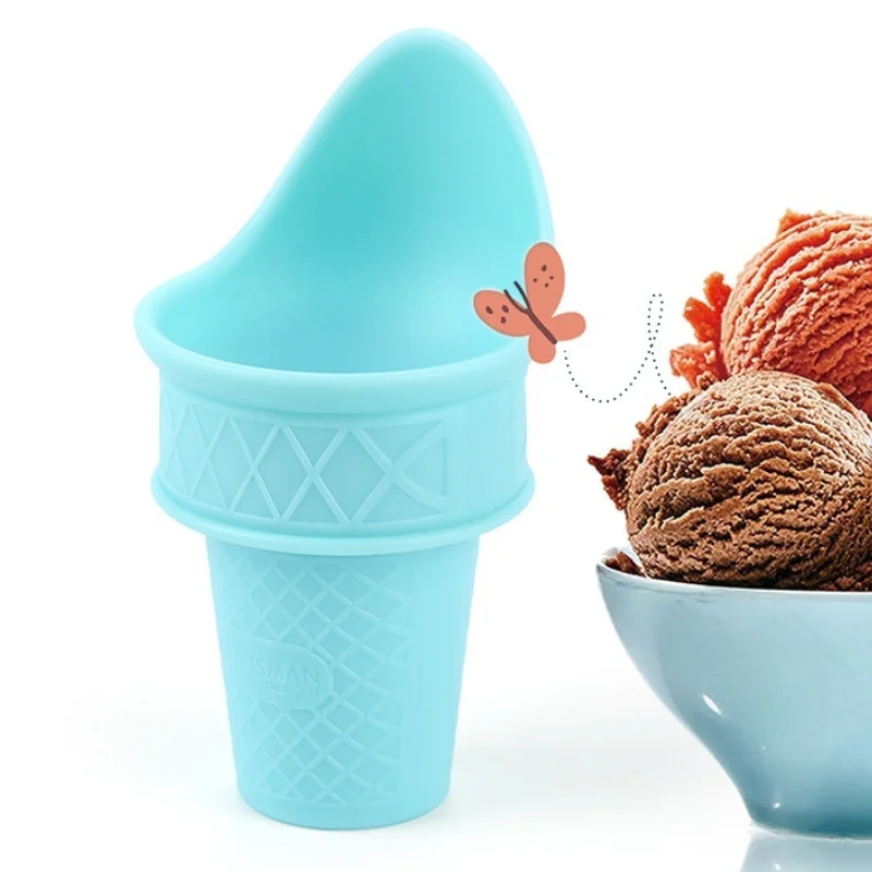 Ice Cream Scoop Children's Ice Cream Scoop Reusable Plastic Children's Food Grade Plastic Cup