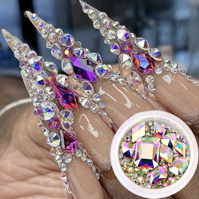 Swarovski Crystal Flatbacks Special Shapes Rhinestones nail art mixed *U  Pick