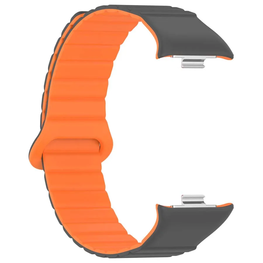 Silicone Magnetic Replacement Wristband Strap - Universal Smartwatch Accessory Bracelet