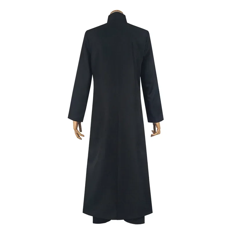 Matrix Cosplay Neo Trench Coat Halloween Party Costume