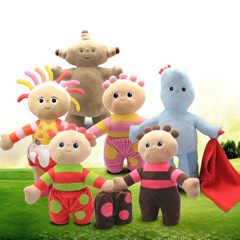 Anime Peluche Bambola Kawaii Nella Notte Giardino Dolce Bambola Carina Giocattoli Cartoon Iggle Piggle Decorazione Della Stanza Ornamenti Regalo Di Co