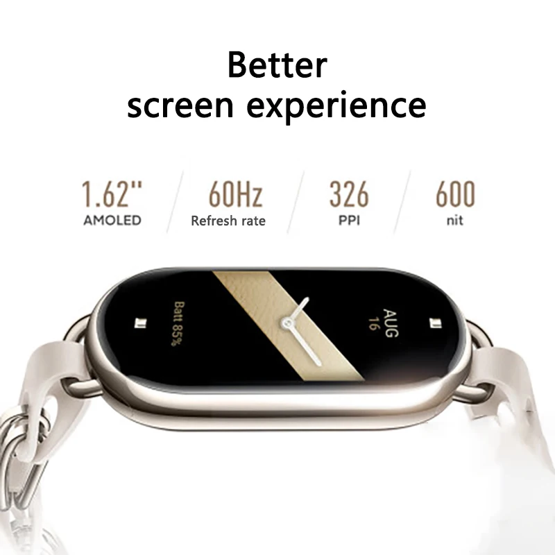 Xiaomi Mi Band 8 Pro Sports Sleep Monitor Smart Waterproof Bracelet Heart  Rate Blood Oxygen 60Hz All Color NFC Bluetooth Watch - AliExpress