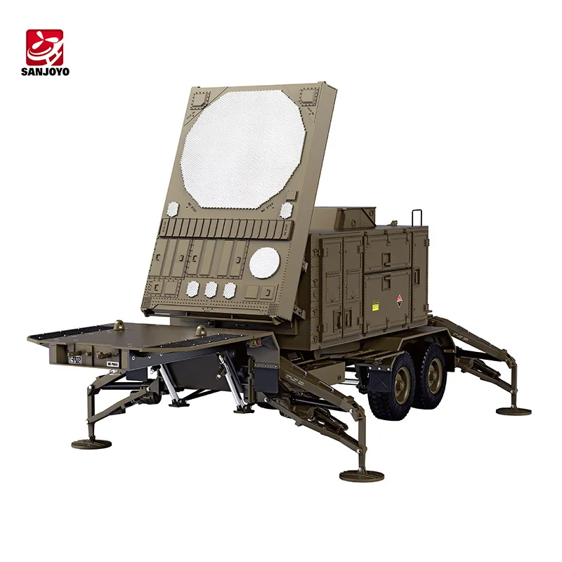 Hengguan Patriot P804 Radar Car 1:12 Bulk Kit Assembled Toy Radar Car Trailer Pure Bulk Self Assembled Trailer 4