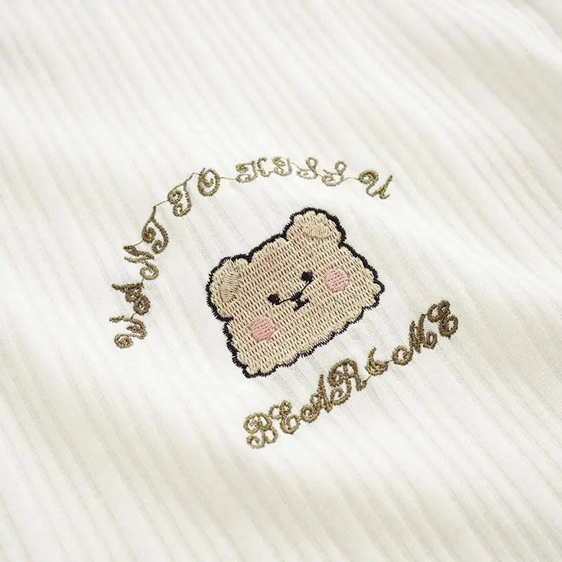 Pajamas for Women Cotton Long Sleeves Sleepwear 2022 New Pijamas 2 Piece Sets Womens Outfits Autumn Winter Cotton Large Size