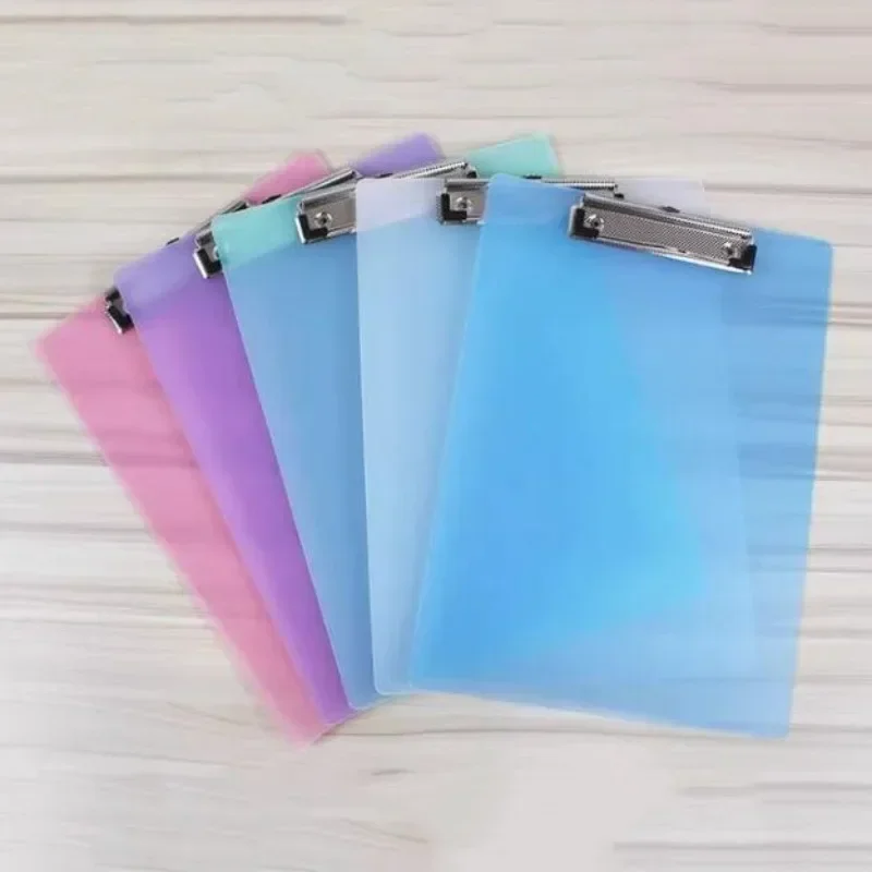 A5 Clipboard Folder Writing Pad Holder Memo Clip Board File Clip Writing Clamps Kids Cute Stationery Office School Supplies