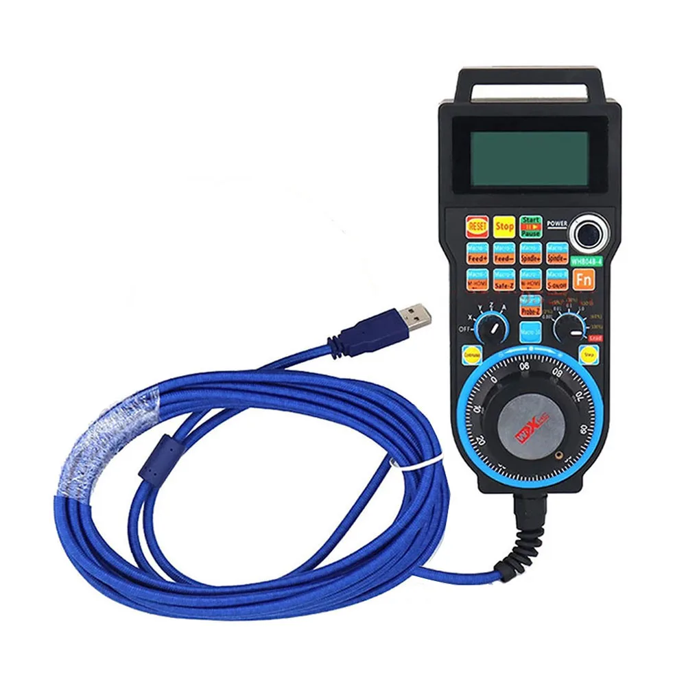 XHC WHB04B CNC Mach3 Handwheel Wireless Mach3 MPG Pendant Handwheel For Milling Machine 4 6 Axis MPG WHB04B-4 WHB04B-6 cnc handwheel
