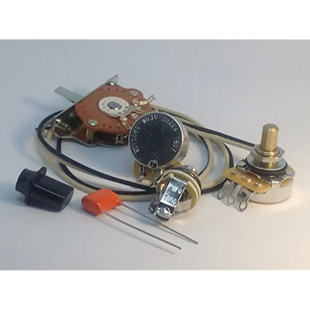 

Комплект проводки для гитары CTS Pots Oak Switch № 047uf 716P оранжевый полноконтактный разъем чистого тона, профессиональные аксессуары