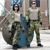 Uniform Clothes Suit Tactical Combat Suits Camo Men Clothes Men Clothing Shirt+Cargo Pants Knee Pads 8XL 4