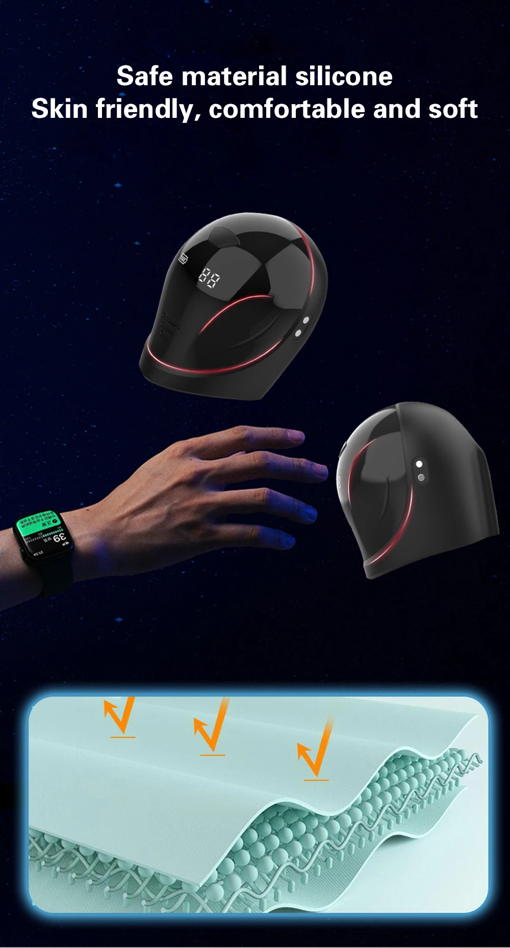 Electric Male Masturbator Vibrator With 10 Stimulation Modes_voghion.com