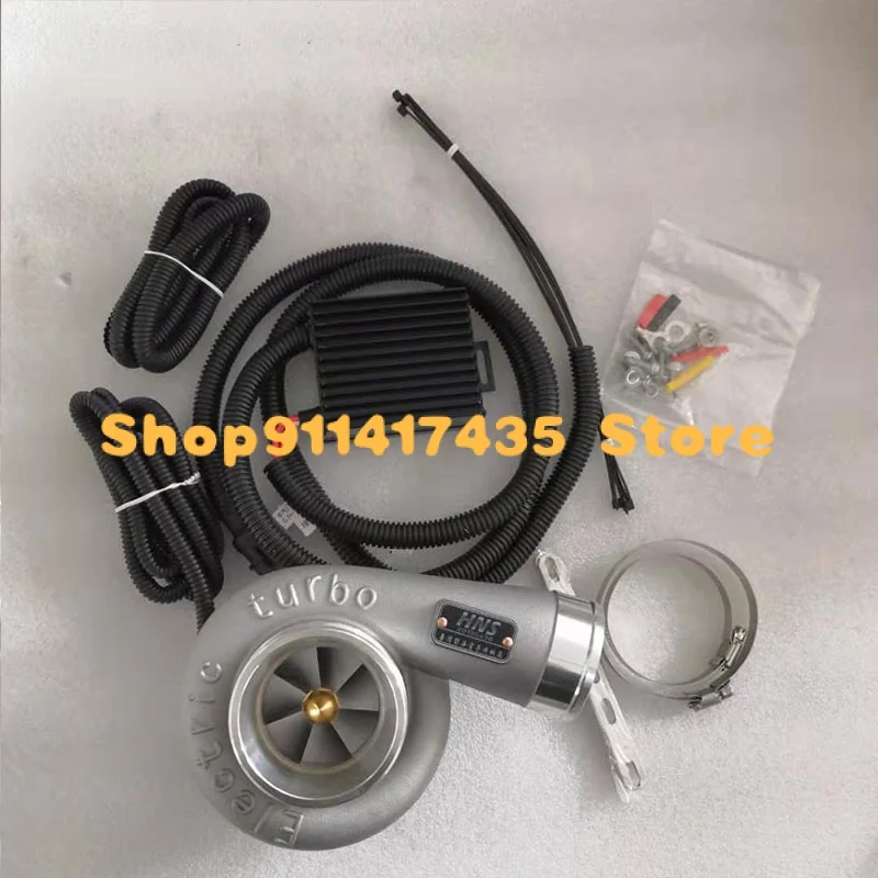 Xinyuchen Electric Turbo Supercharger Kit Spinta Moto Turbocompressore Elettrico Filtro Aria Aspirazione Per Tutte Le Auto Migliora La Velocità