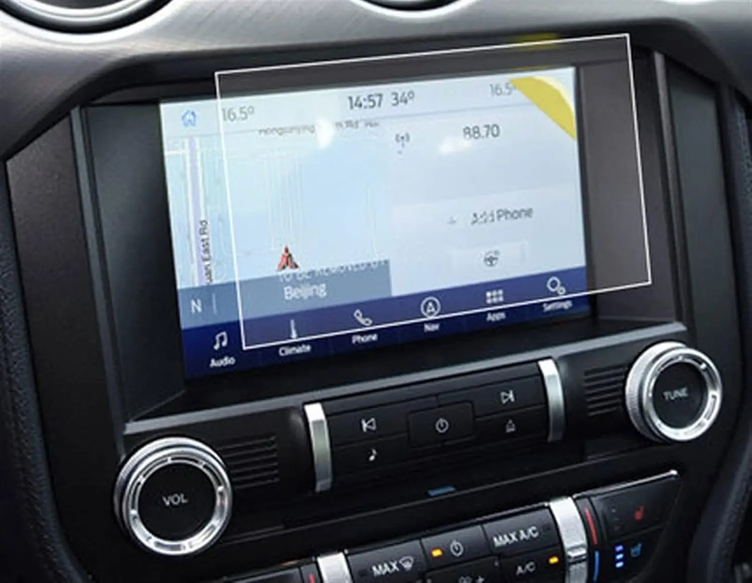 

Для Ford Mustang 2017 2018 2019 2020 автомобильный ЖК-дисплей gps навигатор