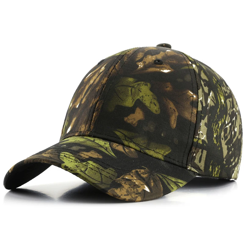 Unisex Sports Outdoor Sunscreen Quick-Drying Casual Cap Women Men Camouflage Hats Summer Camo Hunting Fishing  Baseball Cap