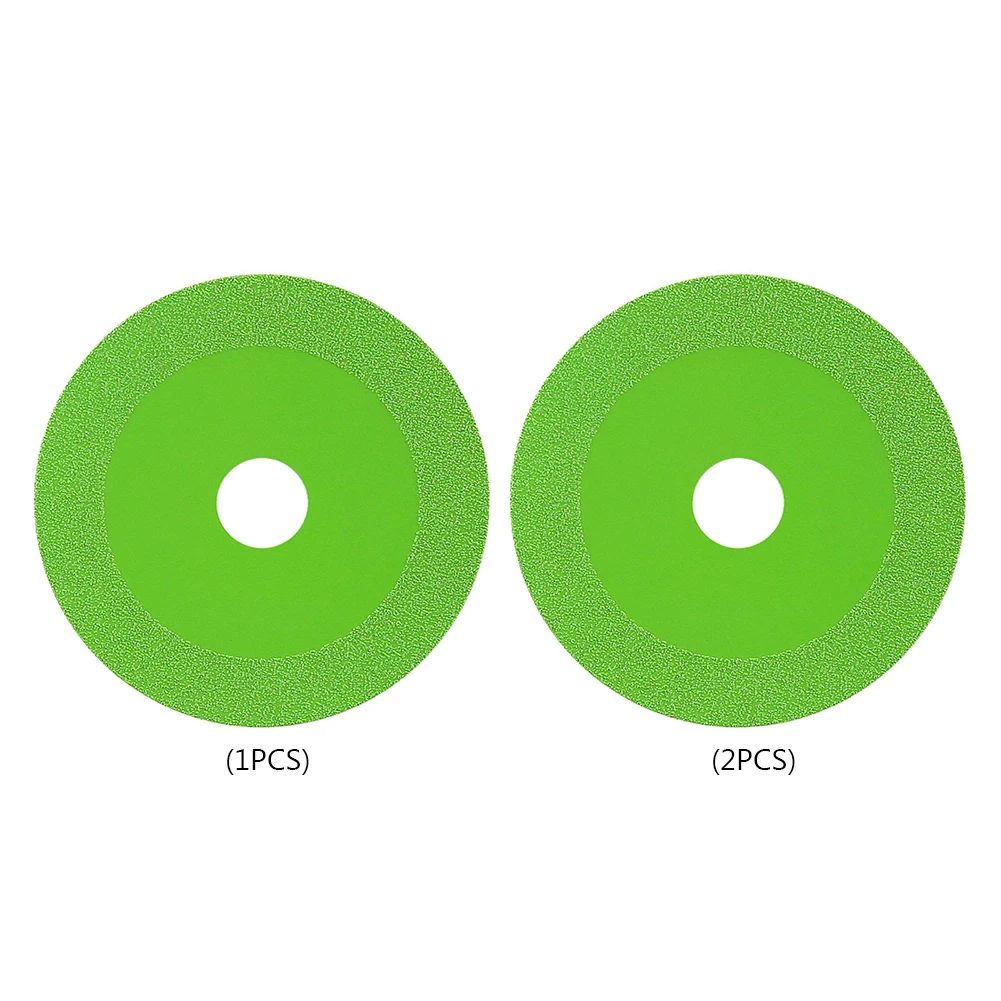 1/2 Pcs Glass Cutting Disc Ultra-Thin Saw Blade Wheel Diamond Glass Cutting Blade 100mm Circular Saw Blade Glass Ceramic Cutting 3