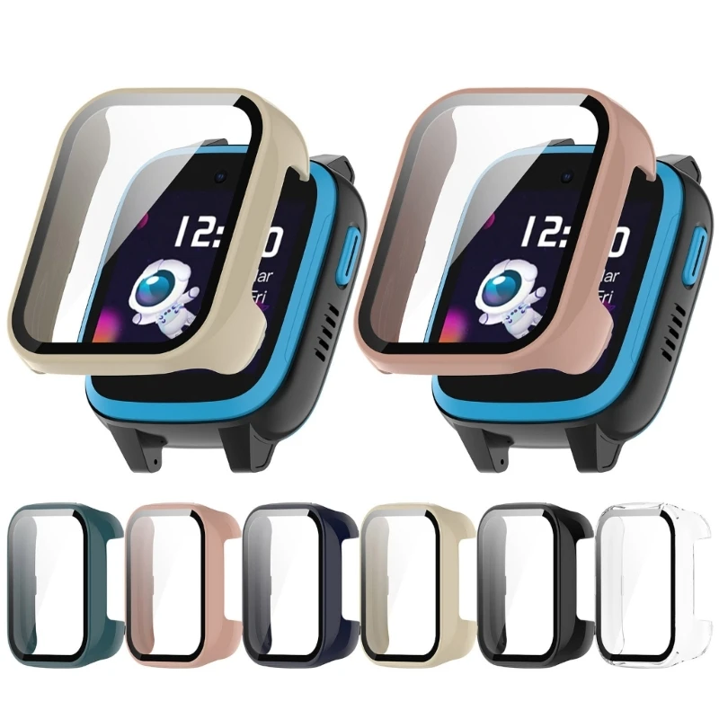watch screen protector case watch accessories apple watch screen protector case watch case watch protective case watch protective cover Watch for Case for Xplora XGO3 Smartwatch with Screen Protector PC Bumper Case Protective Cover Frame