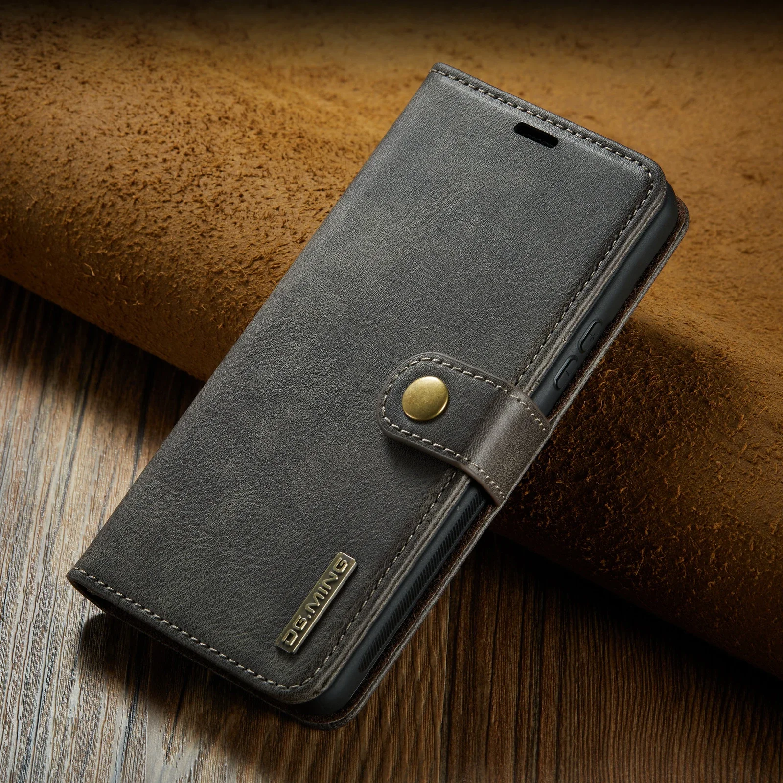 Premium Detachable Magnetic Leather Wallet Case with Card Holder