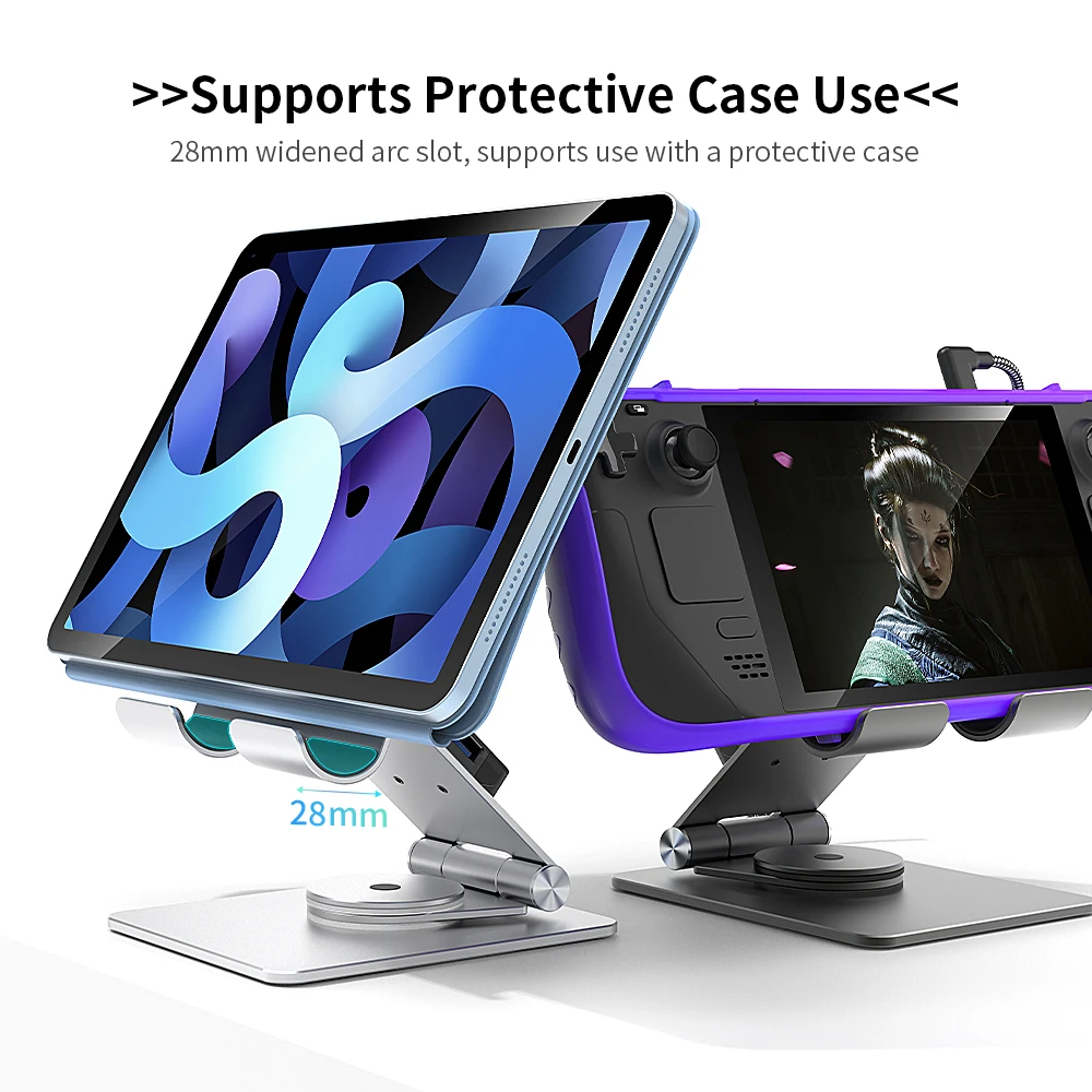 iPad Stand iPad Pro Laptop Docking Station iPad USB C Hub Type-C Tablet Stand Docking with HDMI 100W PD Charging USB3.2 5GB*2 2
