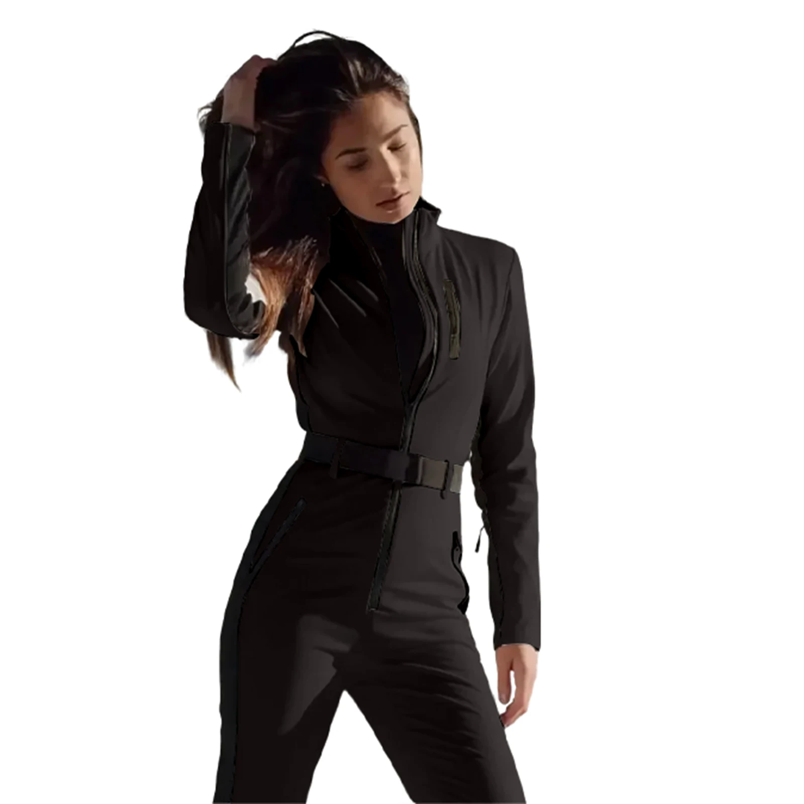 Ski Wear Winter One-piece Jumpsuit for Women