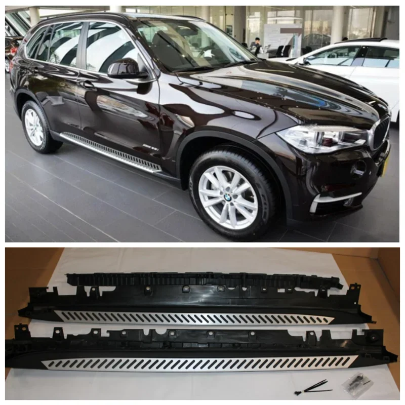 

For BMW X5 F15 2014 2015 2016 2017 High Quality Aluminum Alloy Running Boards Side Step Bar Pedals