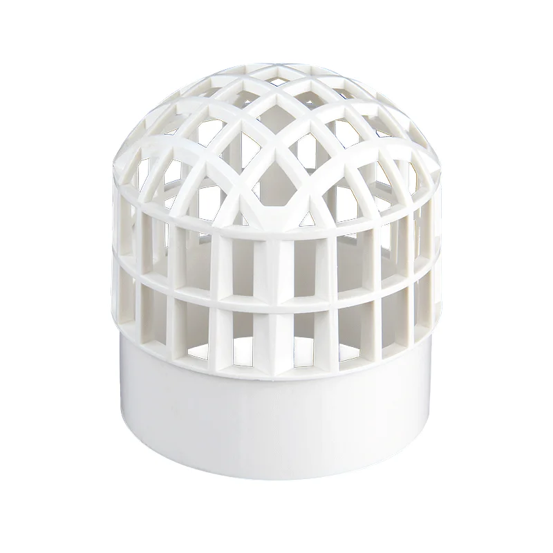 PVC Rooftop Net Drain Cover, Outdoor Balcony Circular Insert for Quick Drainage -110mm