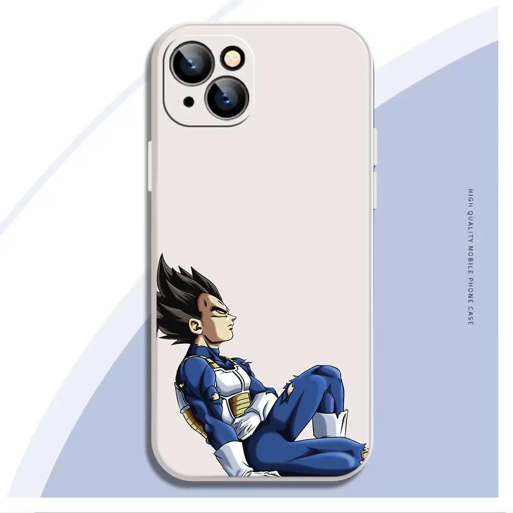 Vegeta Dragon Ball Phone Case For Capinha iPhone 11 SE 2020 8 Plus 7 7P 11 12 13 Max Pro Mini 6 6s X Xr Xs Wrx4 Ultra Android iphone xr case with card holder