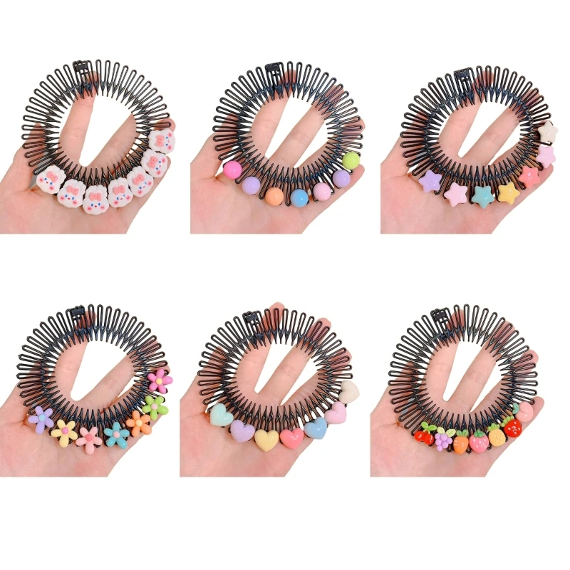 

Women Child Hair Comb Broken Hair Clips Fashion Hairpin Sweet Lovely Hair Clip Dropship