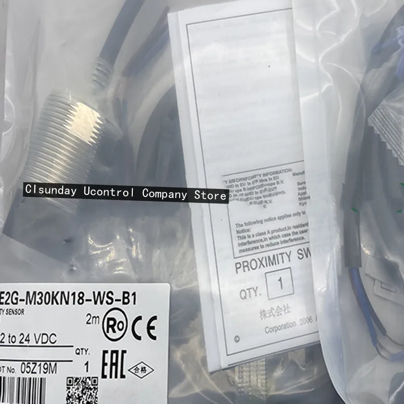 

3pcs New proximity switch E2G-M30KN18-WS-B1 E2G-M30KN18-WS-B2 E2G-M30KN18-WS-C1 E2G-M30KN18-WS-C2