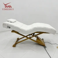 Table de massage professionnelle portable à 1 moteur électrique, robuste, confortable et réglable pour salon de beauté et spa 4