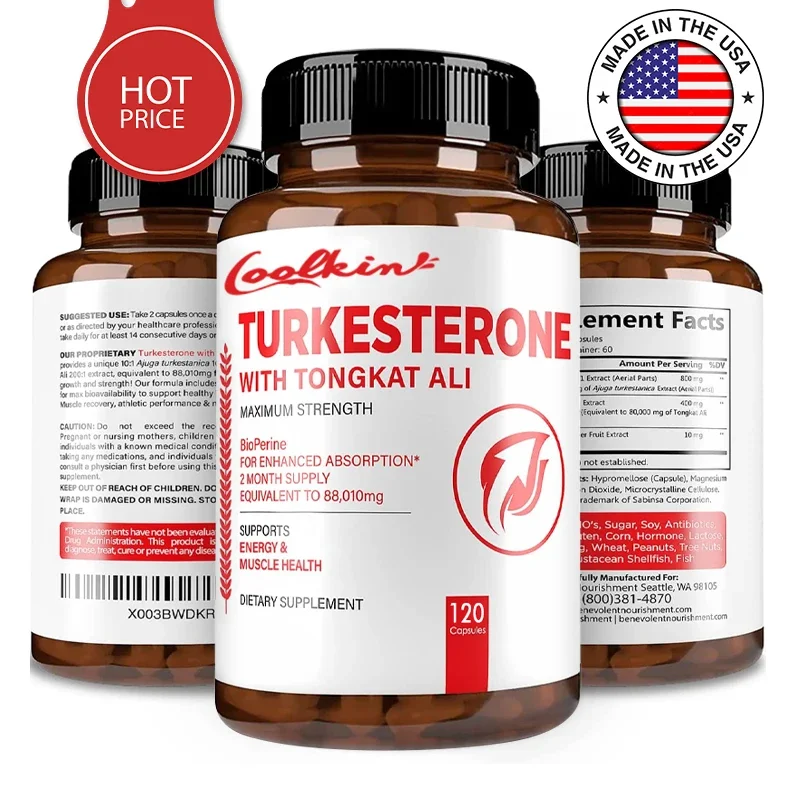

Natural Turkish Ketone + Tongkat Ali + Alkaloids - Supports energy, performance, muscle mass