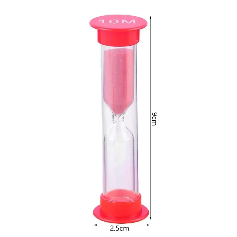 2/3/5/10 Minute Colorful Hourglass Sandglass Sand Clock Timers Sand Timer Shower Timer Tooth Brushing Timer Children Home Decors 2