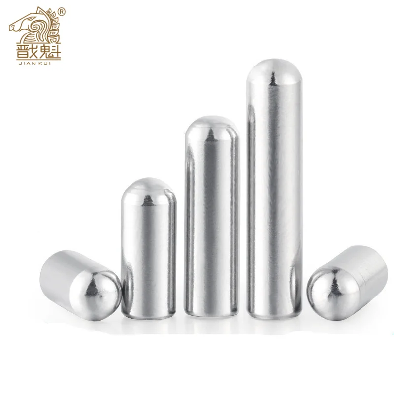 Cylindrical Locating Dowel Pin 10-50pcs 304 Stainless Steel m0.6-M6