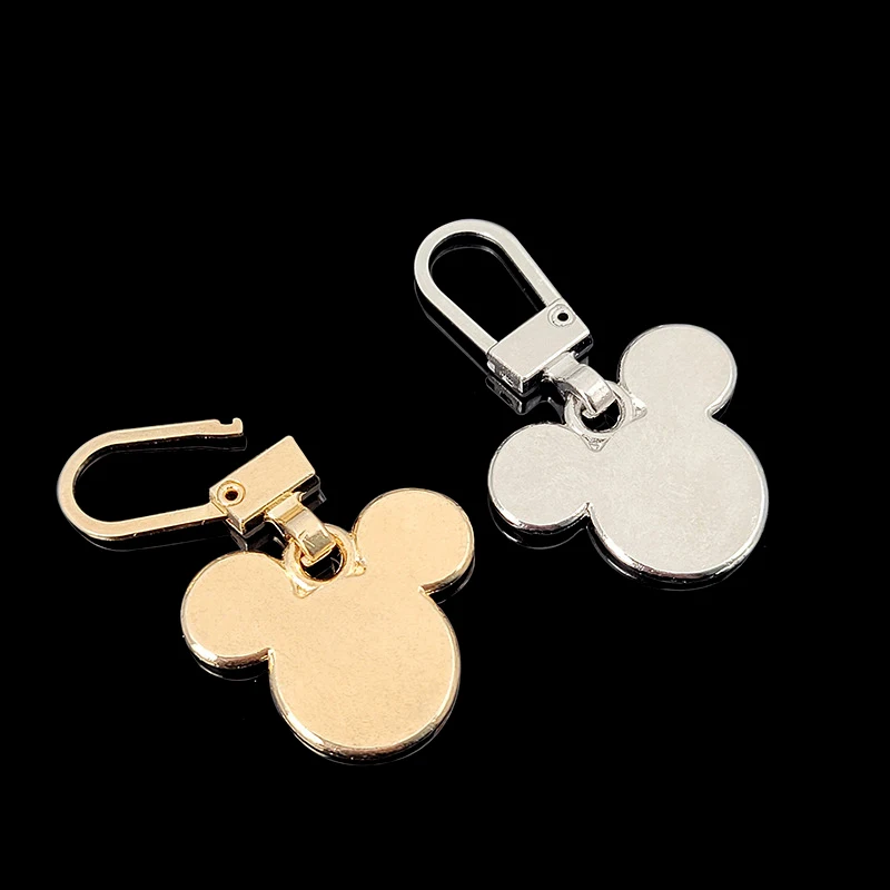 5Pcs Detachable Zipper Puller Tab Cartoon Multi-functional Bag School Bag Clothes Universal Zipper Alloy Head