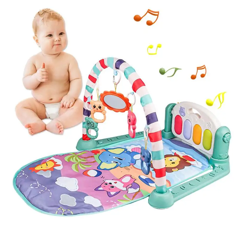 

Baby Play Mat Musical Activity Center Baby Play Gym Musical Toys Activity Center With Lights & Music Playmat Infant Toys For 0-3