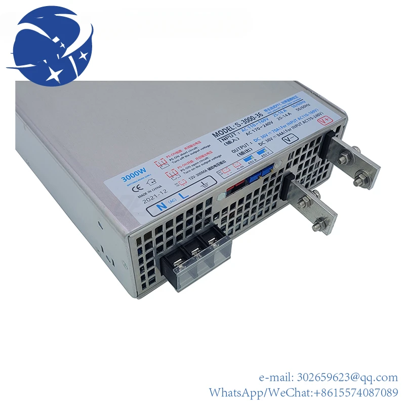 

yyhc LED Driver Switching Power Supply Constant Voltage 60V 72V 110V 50A 5A 41.6A 27.2A 20A 12A ac dc with PFC