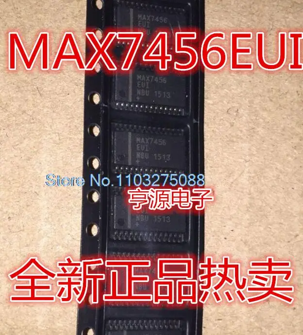 

MAX7456EUI + T MAX7456EUI MAX7456 AT7456 AT7456E TSSOP28 новый оригинальный запасной чип питания