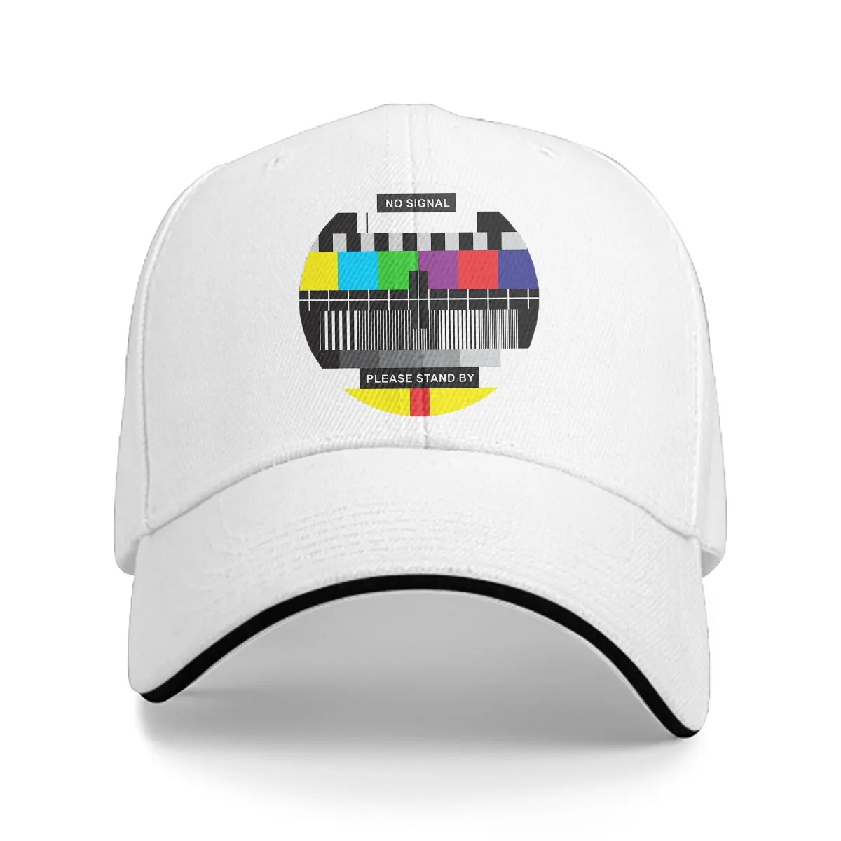 

New Men Women Baseball Caps TV No Signal Truck Driver HatGolf Hats