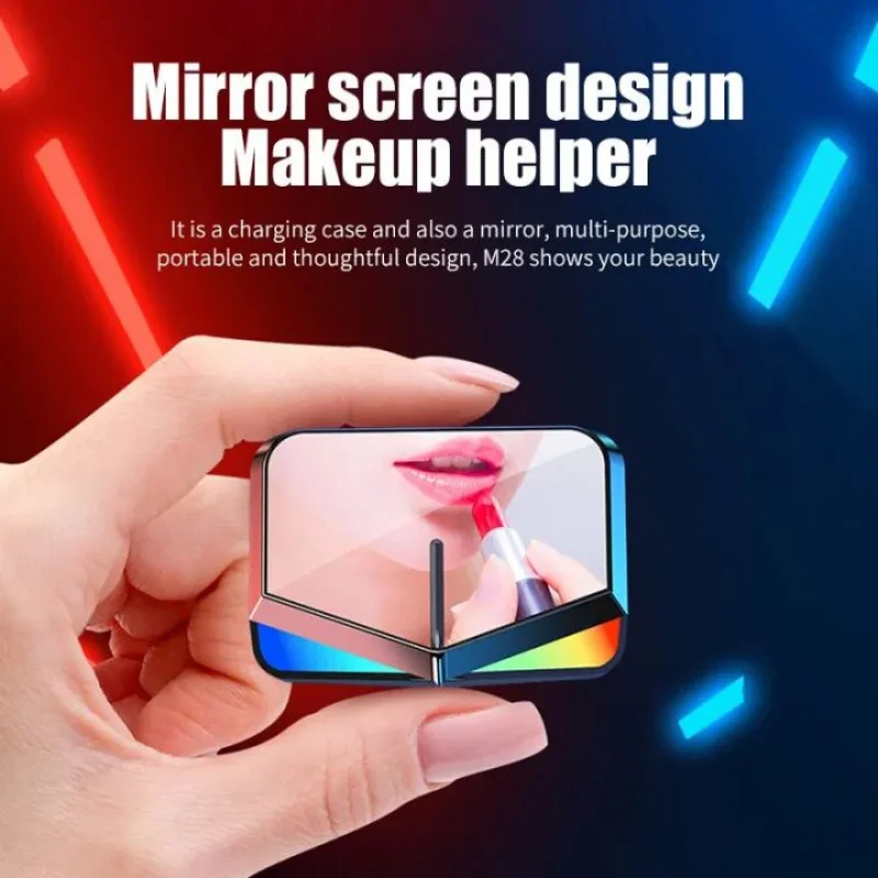 Original M28 PRO 5.1 earphones Bluetooth wireless earbuds low latency headphones HD call noise reduction gaming headset with mic 5